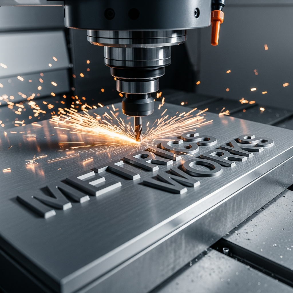 CNC Machining with Sparks
